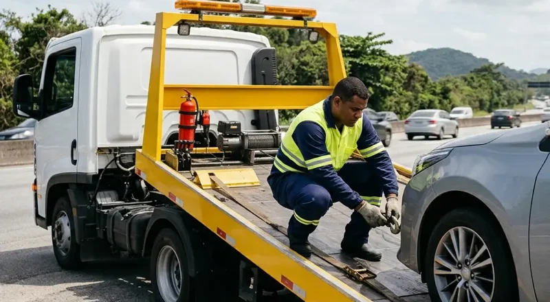 Guincho e reboque em Araçatuba – atendimento para carros, motos e caminhões